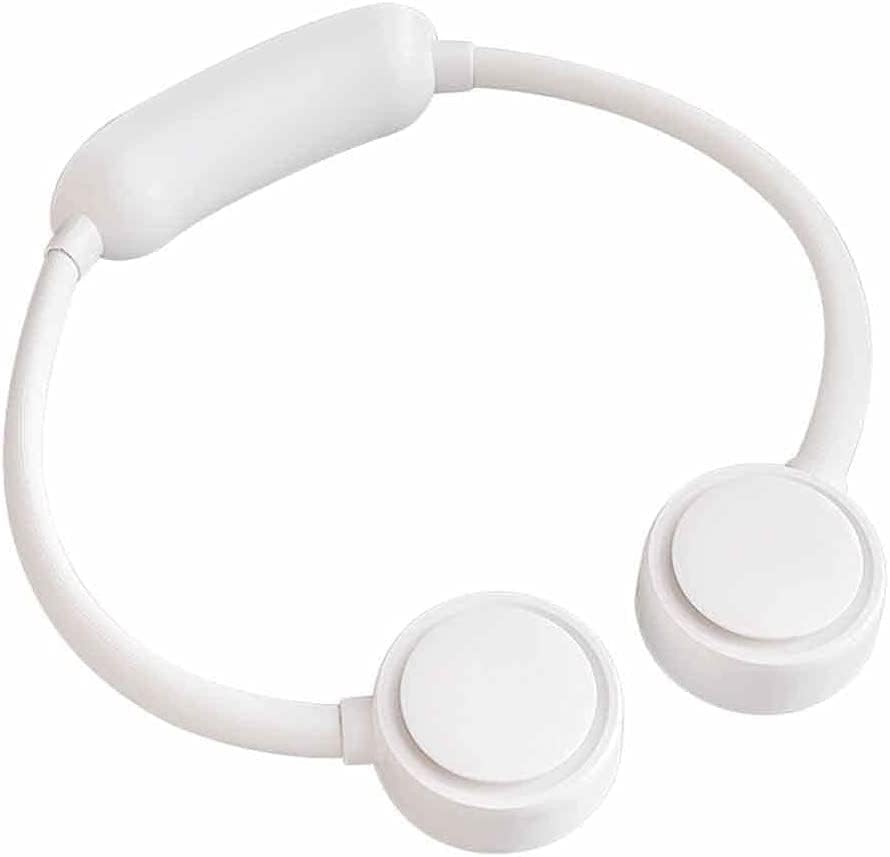 JYYBN USB Leafless Hanging 4800Mah Battery Personal Around The Neck Fan