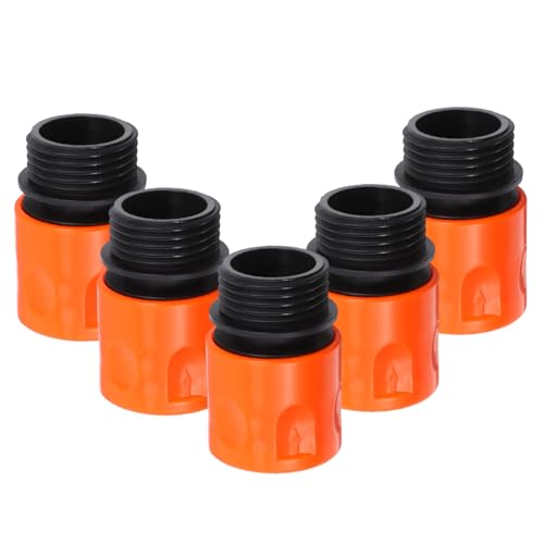 JOINPAYA 5piezas Accesorios De Rápida Conector De Manguera De Jardín Adaptador De Plástico para Herramientas De Jardinería