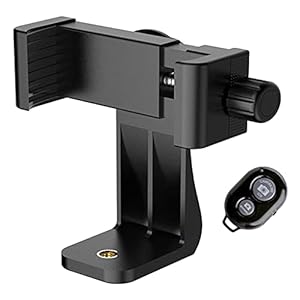 GLASSNOBLE Telefoon Statief Mount Adapter Smartphone Afstandsbediening Houder Clip Roteert Verticale Horizontale…