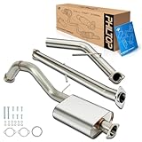 PHILTOP Cat-Back System, Stainless Steel Cat Back Exhaust System Fit for 2000-2006 Suburban 1500 5.3/5.7L; Yukon XL 1500 5.3L