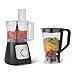 Amazon Basics Kombination aus Küchenmaschine und Mixer mit 2 Geschwindigkeiten, 2,4-Liter-Schüssel und 1,5-l-Krug, 800 W, Schwarz