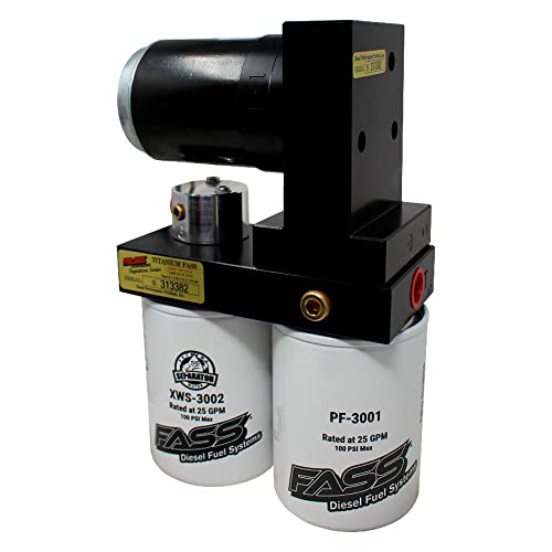 FASS TSC12165G Titanium Signature Series 165GPH Diesel Fuel System fits GM 6.6L Duramax 2015-2016