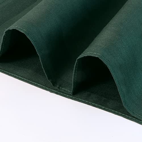 Image of HOULIFE Men's Cotton Handkerchiefs, Solid Color 60S Soft Cotton Hankies for Men Women 6 /12PCS 15.7 inchx15.7 inch