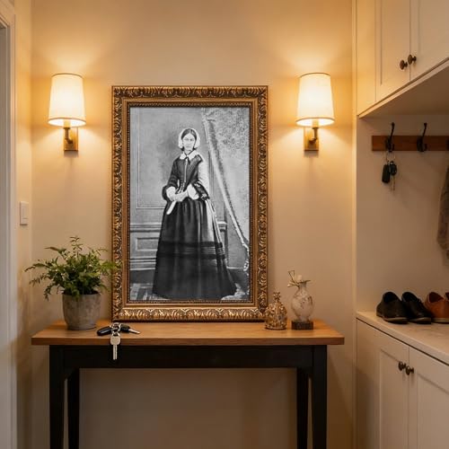 Impression sur toile Florence Nightingale de qualité supérieure 40x61