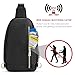 Kattee Sling Bag for Women Crossbody, Leather Fanny Packs for Women, Small Crossbody Chest Bag with RFID Blocking, Black