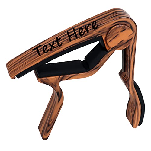 Dinikally Sty1 Capodastre de guitare personnalisable Cover