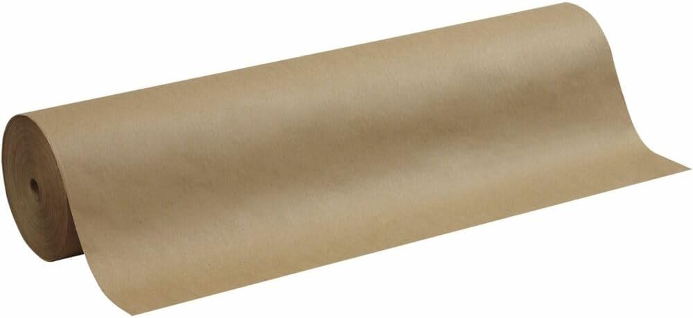 Pacon PAC5736 Lightweight Kraft Roll, Natural, 36" x 1000', 1 Roll