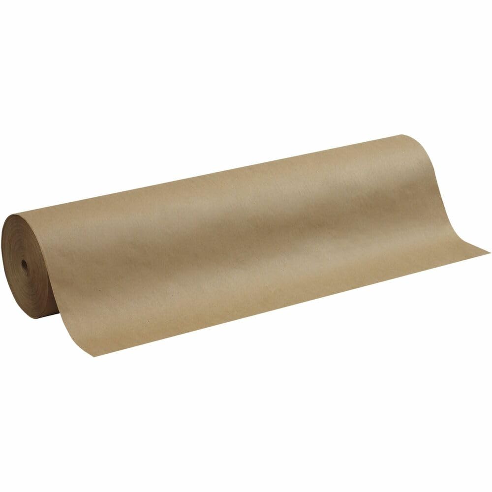Pacon® PAC5736 Rollo de papel kraft ligero, natural, 36 pulgadas x 1000 pies, 1 rollo