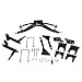 Club Car Precedent 6" Double A-Arm Golf Cart Lift Kit (Fits 2004-Up, Gas or Electric)