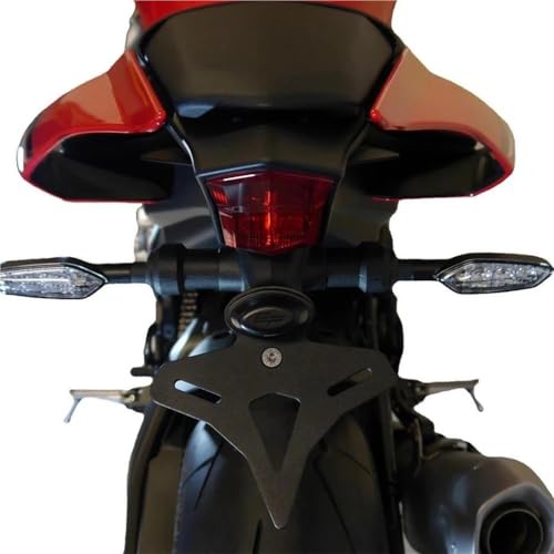 Support de plaque d'immatriculation moto YZF R1 finition soignée queue courte