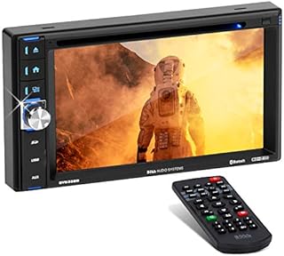 BOSS Audio Systems BV9358B Car Audio Stereo System – 6.2 Inch Double Din, Touchscreen, Bluetooth Audio and Calling Head Unit, Aux-in, USB, SD, CD Player, AM FM Radio Receiver, Hook Up to Amplifier