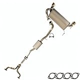 Northeastern Exhaust | Stainless Steel Y-Pipe, Resonator Pipe, Muffler Exhaust System Kit Compatible for Infiniti G35 2003-2007 3.5L | Free Gaskets and Clamp Included | Coupe