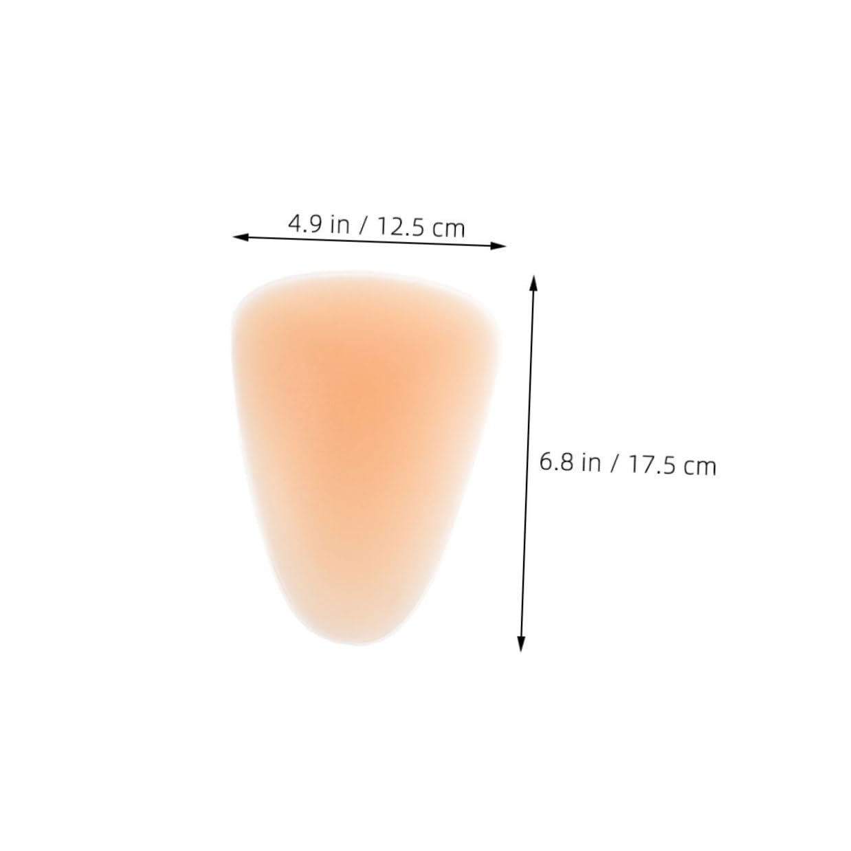 Ginocchiere in Silicone Beige per Pattinaggio, Design Ergonomico e Facile da Indossare, Protezione per Ginocchia 4 Pezzi per Piste da Ghiaccio e Rotelle