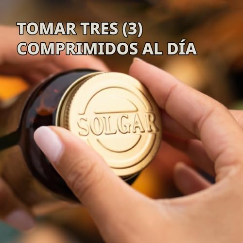 Miniatura 3 de Solgar Calcio y Magnesio con Boro | 250 Comprimidos | Favorece la función del sistema nervioso y muscular · Apoya la salud ósea · Ideal para mujeres