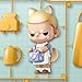 POP MART Kubo 24/7 You Series Figures, Blind Box Figures, Random Design Action Figures Collectible Toys Home Decorations, Holiday Birthday Gifts, Single Box