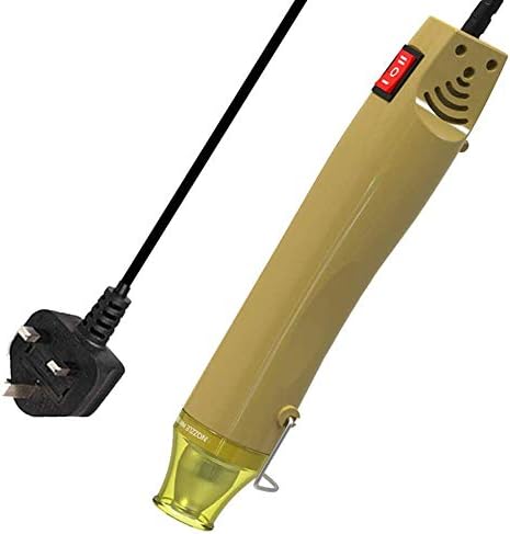 Embossing Heat Gun Max temperature 350°C, Homidic Dual-Temperature Professional Heat Tool, Ultra-Long Cable Mini Handheld Hot Air Gun for Embossing Shrink Wrapping Paint Drying Crafts Electronics DIY.