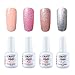 Produktbild Elite99 Nagellack Set UV LED Farblack Summer Collection Gel Polish Soak Off Gel Nail Polish Sommerfarben Set 4PCS 15ML C001