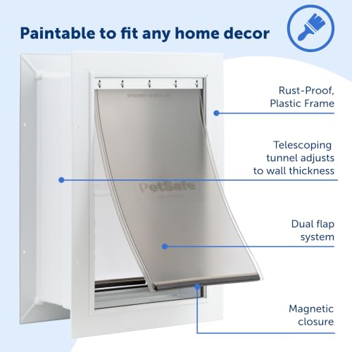 PetSafe Wall Entry Pet Door, Small - image 4