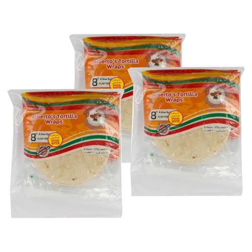 Senor Pepes Plain Tortilla Wraps 8 3 x 6 pcs