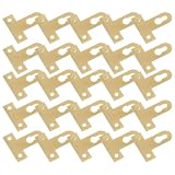 WOONEKY Ganci Da Parete Per Foto 100 Pezzi Kit Per Appendere Cornici Ganci in Metallo Per Foto Decorazione Da Parete Senza Deformazione.