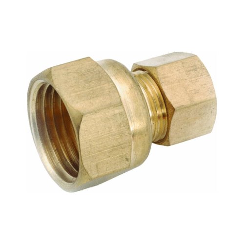 Image of Anderson Metals 750066-0608 3 /8-Inch by 1 /2-Inch Compression Coupling