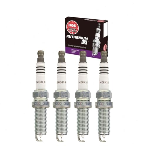 4 pc NGK Ruthenium HX Spark Plugs for Honda Accord 2.0L 2.4L L4 2013-17