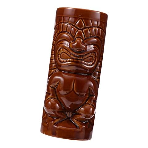 ifundom Hawaiian Tiki Cocktail Glasses Cover