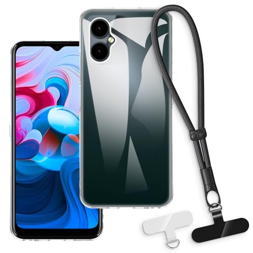 OAGELIM 2-in-1�ی�P�[�X�ƃ��X�g�X�g���b�v SPC Discovery 2 SE �Ƃ̌݊������� ���O���\�ȃ��j���[�h�t���d�b�J�o�[�A����~�ߕ����h�~�O���b�v�n���h�� (�N���A + �u���b�N)