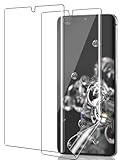 ICESPRING für Panzerglas für Samsung Galaxy S20 Ultra Schutzfolie, 2 Stück Weich TPU Kratzfest Panzerfolie für Samsung S20 Ultra Folie, Schutzglas für Galaxy S20 Ultra Panzer Schutz Glas