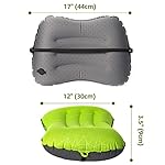 Camping Pillow - Inflatable Pillow - Travel Pillows for Backpacking & Airplane, Lumbar Support 2.0 Blow Up Pillow, Ultralight Compressible, Comfortable, Ergonomic Pillows - Image 2