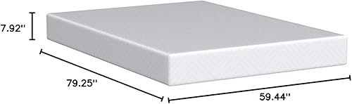 Miniatura 2 de MLILY Colchón Queen de espuma viscoelástica de 8 pulgadas, colchón de té verde tamaño Queen en una caja, colchón de firmeza media Queen para aliviar