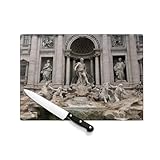 STABLE ET ANTIDÉRAPANTE : Disponible en 2 formats (Petit 20x28cm ou Grand 30x40cm environ). Chaque planche est équipée de patins antidérapants en caoutchouc sous la base pour assurer une stabilité parfaite sur votre table ou votre comptoir.