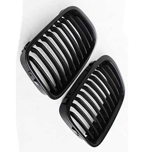 Rejilla tipo riñón para parachoques de BMW E46 4 puertas de 1998 a 2001 5