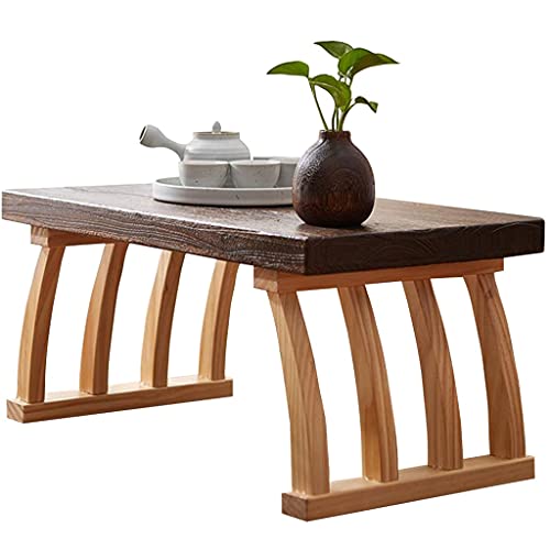 Table basse pour bay window et thé japonais, meuble de salon de thé traditionnel