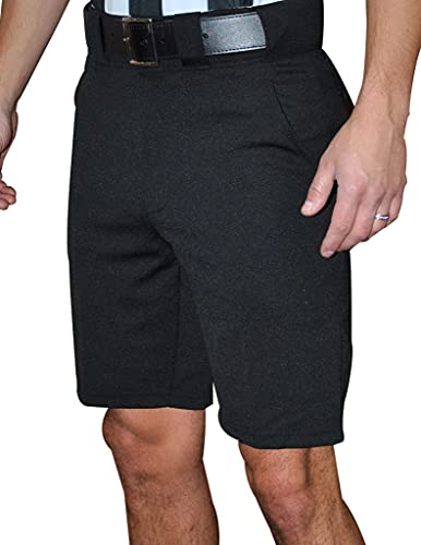 Adams Fbs170 Smitty Football Officials Shorts - Solid Black Size 50 In