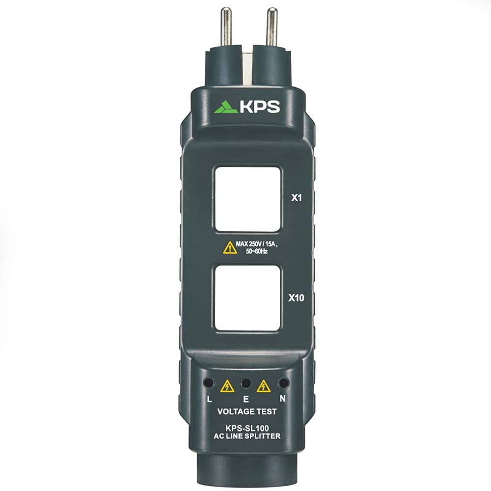 KPS-SL100 Separador de líneas eléctricas para pinza amperímetrica Max 250V / 15A, 50-60Hz