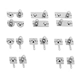 KONTONTY Batteriekontakt Federset Teilig Metall Ersatzteile für Fernbedienung Kompatibel mit Aa AAA...