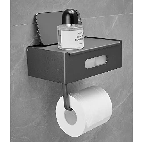 Étagère de rangement de salle de bain grise pour désencombrer - 6