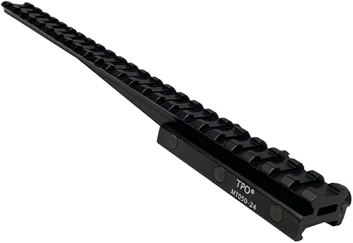 TPO MT050-24 0.5" Altura 24-Slot Extended Long Rail PicatinnyWeaver Riser Mount