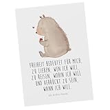 EINZIGARTIGE GESCHENKIDEE: Entdecke die Bär Kollektion von Mr. & Mrs. Panda - ein liebevoll handgezeichnetes Sortiment an Bär Motiven, verfeinert mit lebensfrohen Sprüchen. Perfekt für jeden Anlass!