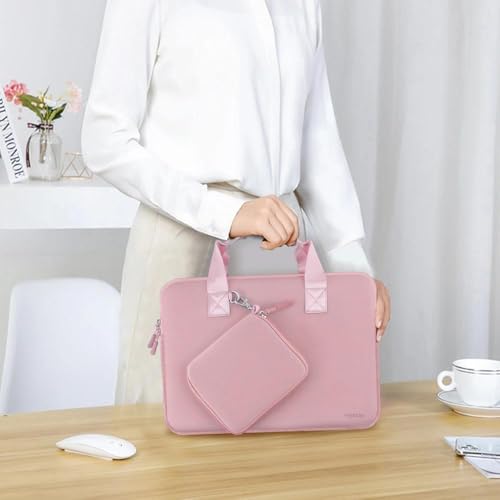 Image of Laptop Sleeve 15.6-16 inch Case with Small Pouch, Neoprene Computer Bag Compatible with MacBook Pro 16 inch M4 /M3 /M2 /M1, MacBook Pro 15.4 inch and Most 15.6-16 inch Notebooks, P02K01