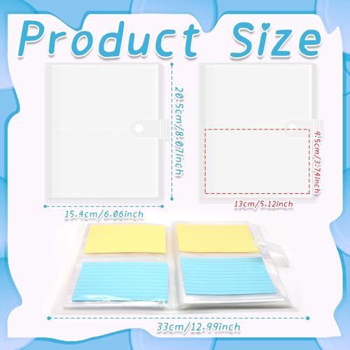 3x5 Index Card Holder Binder Premium Flash Card & Note Card Organizer with Protective Sleeves 200 Cards Capacity Perfect for Recipes, Study, Business, Projects, Memory Keeping - Image 2