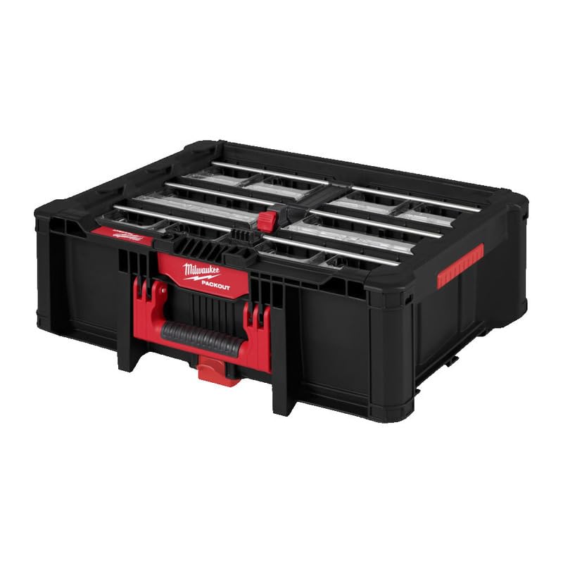 Milwaukee 4932498323 Packout Tip Bin Organizador con contenedor