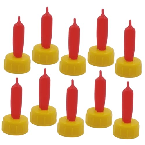 BESPORTBLE 12pcs Lamb Milk Drink Bottles Nipples Sheep Accessory Nursing Bottle Pacifier