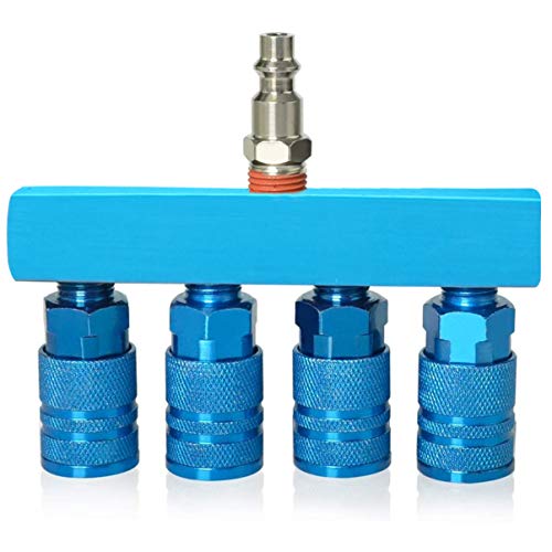 VILLCASE Encaixe de Ar Conector de ConexÃ£o RÃ¡pida Plugues PneumÃ¡ticos AcessÃ³rios para Compressor