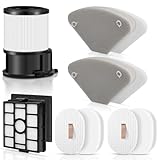 10 Pack HEPA Filters for Shark PowerDetect with Auto-Empty Cordless Vacuum IP3251 IP3251C, 1 Post-Motor Filter, 2 Pre-motor Foam and Felt Filters, 1 Dock HEPA Filter, 2 Dock Foam and Felt Filter
