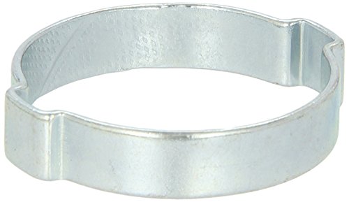 Oetiker 10100016 Zinc-Plated Steel Hose Clamp, Double Ear, Clamp ID Range 11 mm (Closed) - 13 mm (Open) (Pack of 10)