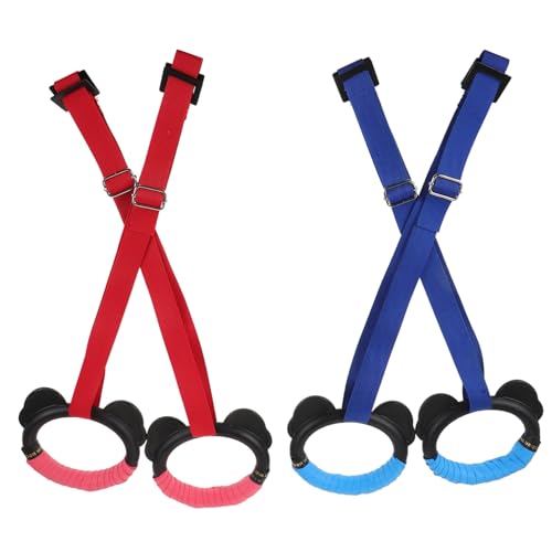 VANZACK 2 Pares Gimnasia Entrenamiento Casa Gimnasia Ajustables Ejercicios Coordinación de Fitness y Adultos Material de Resistente Entrenamientos Interiores