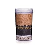 Alkaline & Fluoride Replacement Filter for The Gravity Water System by Santevia | at Home Water Filter That Makes Water Alkaline and Adds Minerals | Filters Chlorine and Fluoride