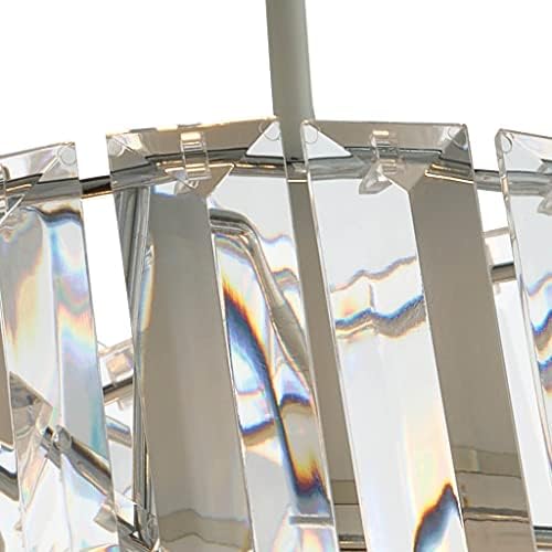 Nielsen Harpley Contemporary, Modern 31cm, Polished Chrome & Clear Acrylic Jewel Intertwined Rings Style Ceiling Easy FitPendant Light Shade